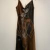 Emiliana Hand-Painted Silk Dress - Image 3