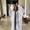 Hand-Painted Wings of Freedom Kimono - Image 8