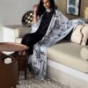 Hand-Painted Wings of Freedom Kimono - Image 6