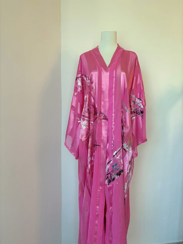 Hand-Painted Soft Stories Kimono - Image 5