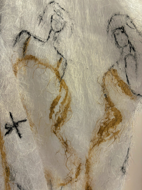 Hand-Painted Jour et Nuit Kimono - Image 2