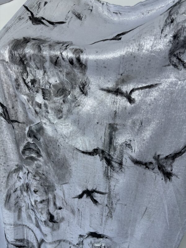 Hand-Painted Wings of Freedom Abaya - Image 4