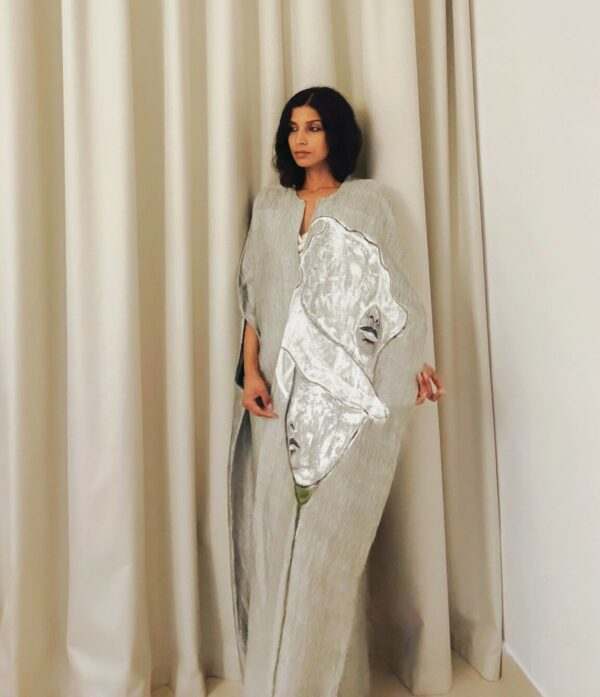 Hand-Painted Lily Kaftan - Image 6