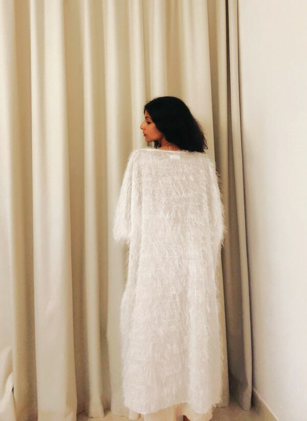 Hand-Painted Jour et Nuit Kimono - Image 3